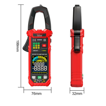 GVDA GD168B Digital Clamp Multimeter Supports DC - free shipping - PMC Jewellery - Order now!