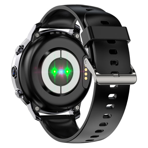 A3 1.43 inch IP67 Water-resistant 4G Android 8.1 Smart Watch Support Face Recognition / GPS, Specification:4G+64G(Black)