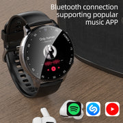A3 1.43 inch IP67 Water-resistant 4G Android 8.1 Smart Watch Support Face Recognition / GPS, Specification:4G+64G(Black)