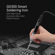 GVDA GD300 Intelligent Internal Heating Digital Display Constant Temperature Maintenance Electric Soldering Iron with Stand Set