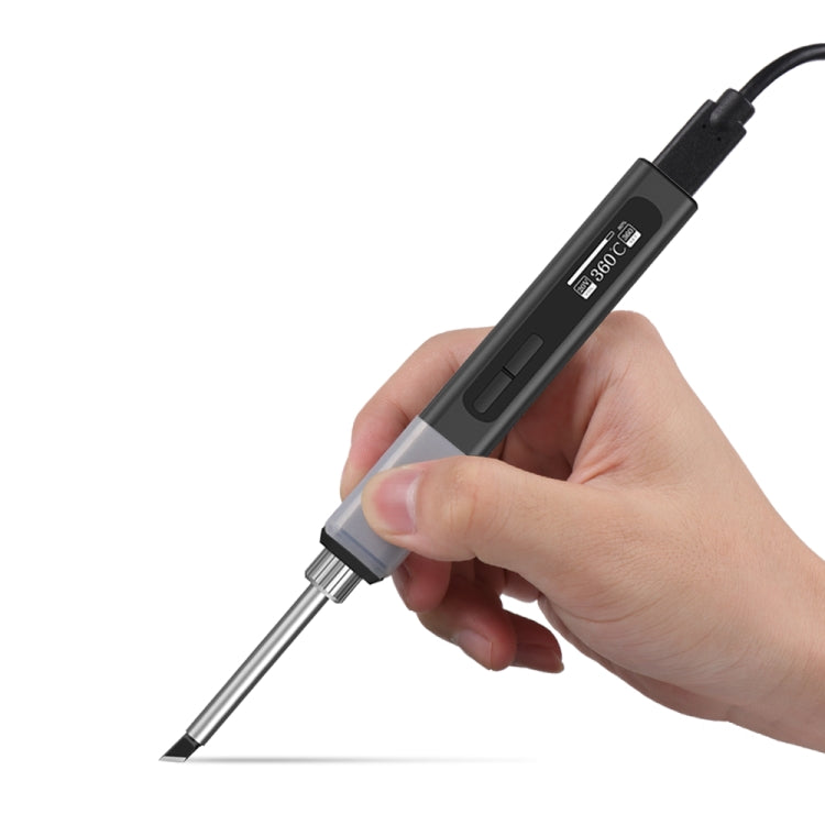 GVDA GD300 Intelligent Internal Heating Digital Display Constant Temperature Maintenance Electric Soldering Iron with 65W Charger + Stand Set - free shipping - PMC TechLife - Order now!