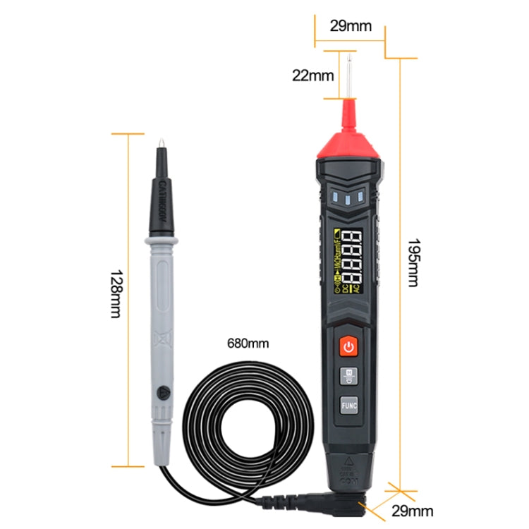 GVDA GD107 Smart Pen Type High Precision Multimeter - Digital Multimeter by GVDA | Online Shopping South Africa | PMC Jewellery | Buy Now Pay Later Mobicred