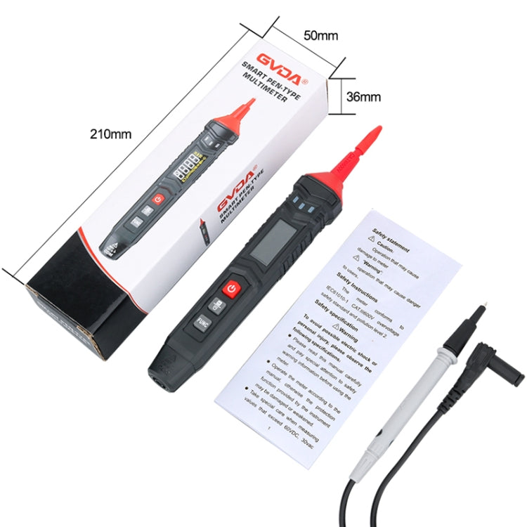 GVDA GD107 Smart Pen Type High Precision Multimeter - Digital Multimeter by GVDA | Online Shopping South Africa | PMC Jewellery | Buy Now Pay Later Mobicred