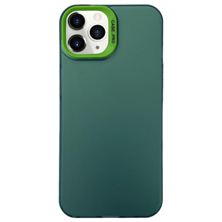 For iPhone 11 Pro Max Semi Transparent Frosted PC Phone Case(Green) - free shipping - PMC TechLife - Order now!
