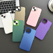 For iPhone 11 Pro Max Semi Transparent Frosted PC Phone Case(Green)