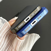 For iPhone 11 Semi Transparent Frosted PC Phone Case(Purple)