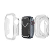 For Apple Watch Series 6 / 5 / 4 / SE 40mm 2-in-1 PC Hybrid TPU Armor Watch Case(Transparent) - Watch Cases by PMC TechLife | Online Shopping South Africa | PMC TechLife