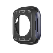 For Apple Watch Series 6 / 5 / 4 / SE 40mm 2-in-1 PC Hybrid TPU Armor Watch Case(Midnight Blue)