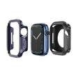 For Apple Watch Series 6 / 5 / 4 / SE 44mm 2-in-1 PC Hybrid TPU Armor Watch Case(Midnight Blue) - Watch Cases by PMC TechLife | Online Shopping South Africa | PMC TechLife