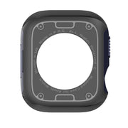 For Apple Watch Series 6 / 5 / 4 / SE 44mm 2-in-1 PC Hybrid TPU Armor Watch Case(Midnight Blue)
