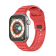 For Apple Watch SE 40mm Dot Texture Fluororubber Watch Band(Red) - Watch Bands by PMC TechLife | Online Shopping South Africa | PMC TechLife