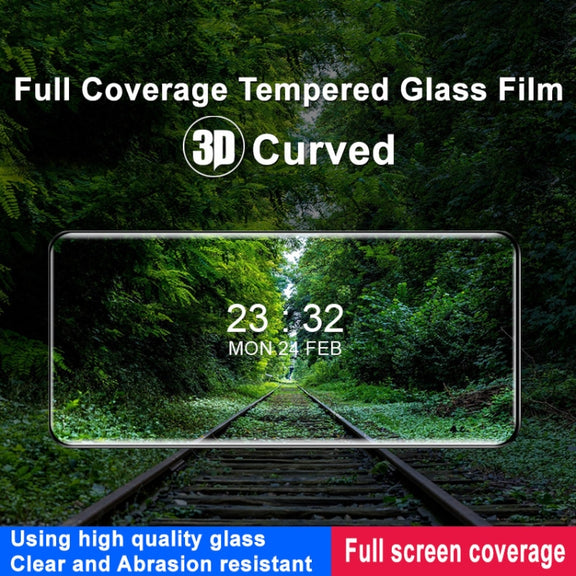 For Xiaomi Redmi Note 13 Pro+ 5G IMAK 3D Curved Full Screen Tempered Glass Film