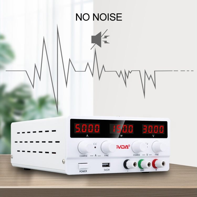GVDA SPS-H3010 30V-10A Adjustable Voltage Regulator, Specification:EU Plug(Black) - free shipping - PMC Jewellery - Order now!