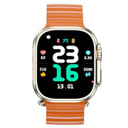 GS29 2.08 inch IP67 Water-resistant 4G Android 9.0 Smart Watch Support AI Video Call / GPS, Specification:4G+64G(Gold)