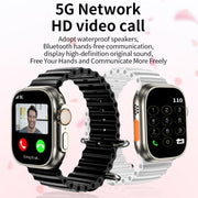 GS29 2.08 inch IP67 Water-resistant 4G Android 9.0 Smart Watch Support AI Video Call / GPS, Specification:1G+16G(Black)
