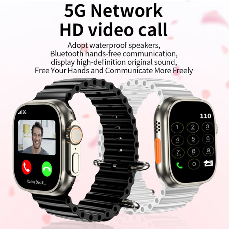 GS29 2.08 inch IP67 Water-resistant 4G Android 9.0 Smart Watch Support AI Video Call / GPS, Specification:1G+16G(Black)