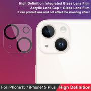 For iPhone 15 / 15 Plus imak High Definition Integrated Glass Lens Film