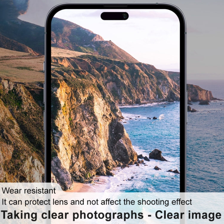 For iPhone 15 Pro / 15 Pro Max imak High Definition Integrated Glass Lens Film - free shipping - PMC TechLife - Order now!