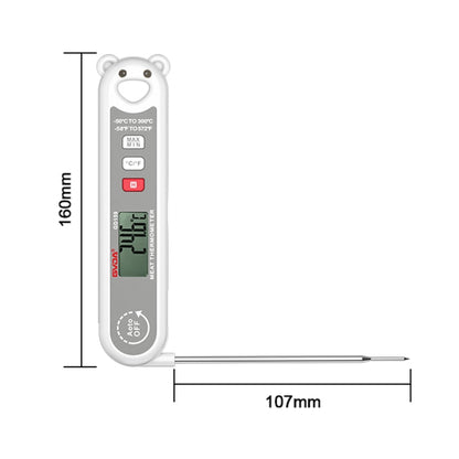 GVDA GD159 Foldable Digital Thermometer Food Temperature Measurement Tool - Cooking Thermometers by GVDA | Online Shopping South Africa | PMC Jewellery | Buy Now Pay Later Mobicred