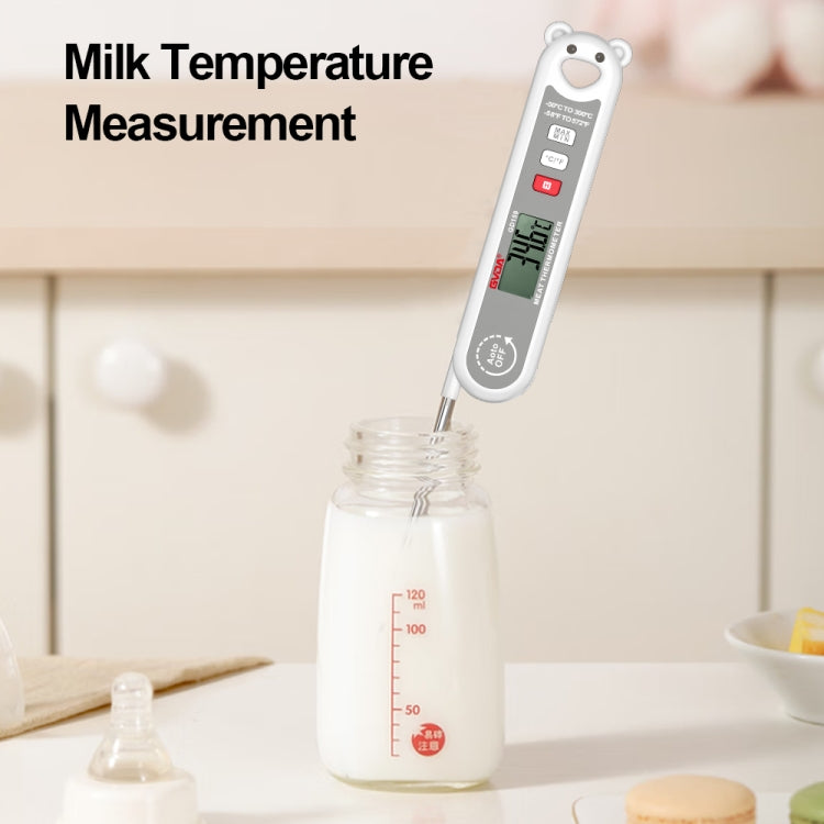 GVDA GD159 Foldable Digital Thermometer Food Temperature Measurement Tool - Cooking Thermometers by GVDA | Online Shopping South Africa | PMC Jewellery | Buy Now Pay Later Mobicred