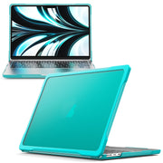 For MacBook Air 13.6 inch A2681 2022 Translucent Laptop Protective Case(Light Blue)
