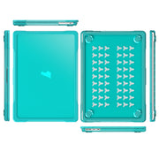 For MacBook Air 13.6 inch A2681 2022 Translucent Laptop Protective Case(Light Blue)