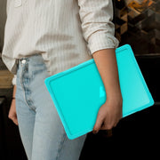 For MacBook Air 13.6 inch A2681 2022 Translucent Laptop Protective Case(Light Blue)