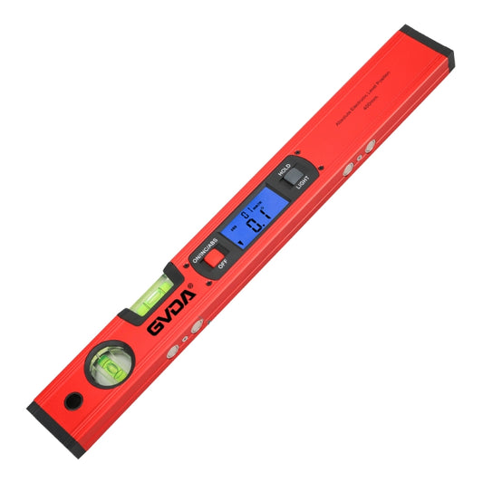 GVDA GD-H400M Digital Level 360 Measure Protractor Level Ruler(Red) - free shipping - PMC Jewellery - Order now!