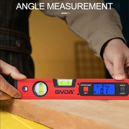 GVDA GD-H400M Digital Level 360 Measure Protractor Level Ruler(Red) - free shipping - PMC Jewellery - Order now!