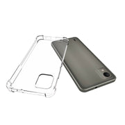 For Nokia C110 4G Shockproof Non-slip Thickening TPU Phone Case(Transparent)