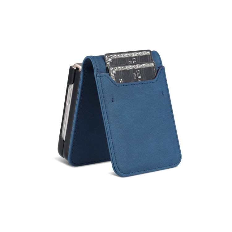 For Samsung Galaxy Z Flip5 AZNS Dream II Skin Feel PU+TPU Horizontal Flip PU Phone Case(Blue) - free shipping - PMC TechLife - Order now!