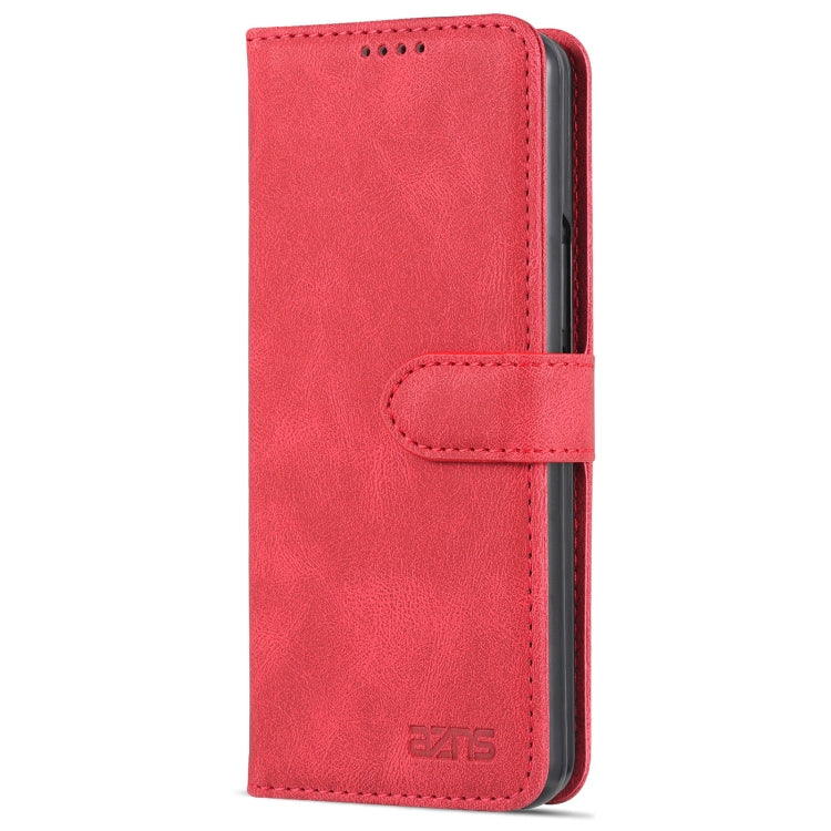 For Samsung Galaxy Z Fold5 AZNS Dream II Skin Feel PU+TPU Horizontal Flip PU Phone Case(Red) - free shipping - PMC TechLife - Order now!