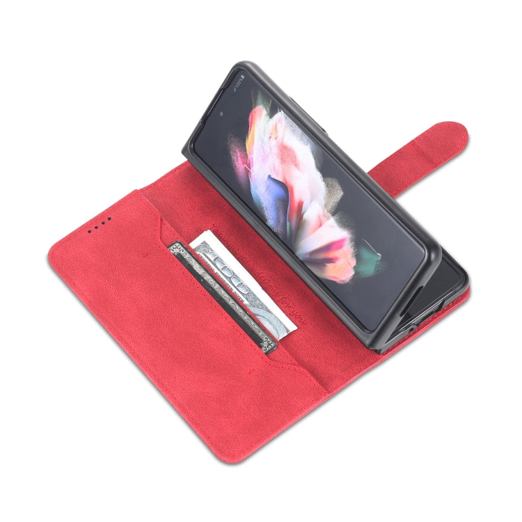 For Samsung Galaxy Z Fold5 AZNS Dream II Skin Feel PU+TPU Horizontal Flip PU Phone Case(Red) - free shipping - PMC TechLife - Order now!