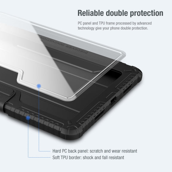 For Xiaomi Pad 6 / Pad 6 Pro NILLKIN Bumper Pro Camshield Tablet Leather Case(Black)