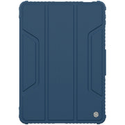 For Xiaomi Pad 6 / Pad 6 Pro NILLKIN Bumper Pro Camshield Tablet Leather Case(Blue)