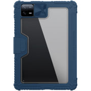 For Xiaomi Pad 6 / Pad 6 Pro NILLKIN Bumper Pro Camshield Tablet Leather Case(Blue)