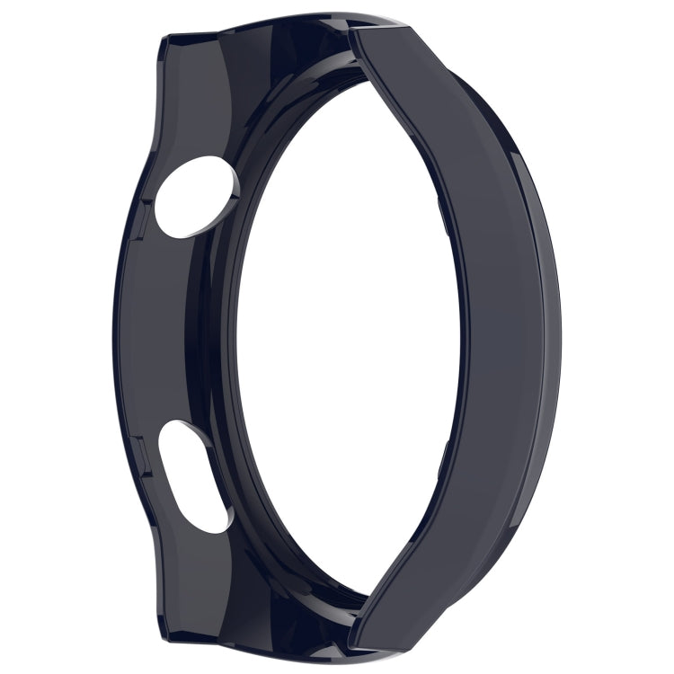 For Huawei Watch 4 Pro Half Coverage Hollowed Watch Protective Case + Hydrogel Film Set(Ink Blue) - Watch Cases by PMC TechLife | Online Shopping South Africa | PMC TechLife