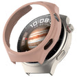 For Huawei Watch 4 Pro Half Coverage Hollowed Watch Protective Case + Hydrogel Film Set(Pink) - Watch Cases by PMC TechLife | Online Shopping South Africa | PMC TechLife