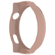 For Huawei Watch 4 Pro Half Coverage Hollowed Watch Protective Case + Hydrogel Film Set(Pink)