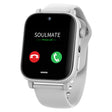 UNIWA X1S 1.9 inch IP67 Waterproof 4G Android 8.1 Dual Cameras Smart Watch Support Temperature Measurement, Specification:2G+16G(White) - Android Watch by UNIWA | Online Shopping South Africa | PMC TechLife
