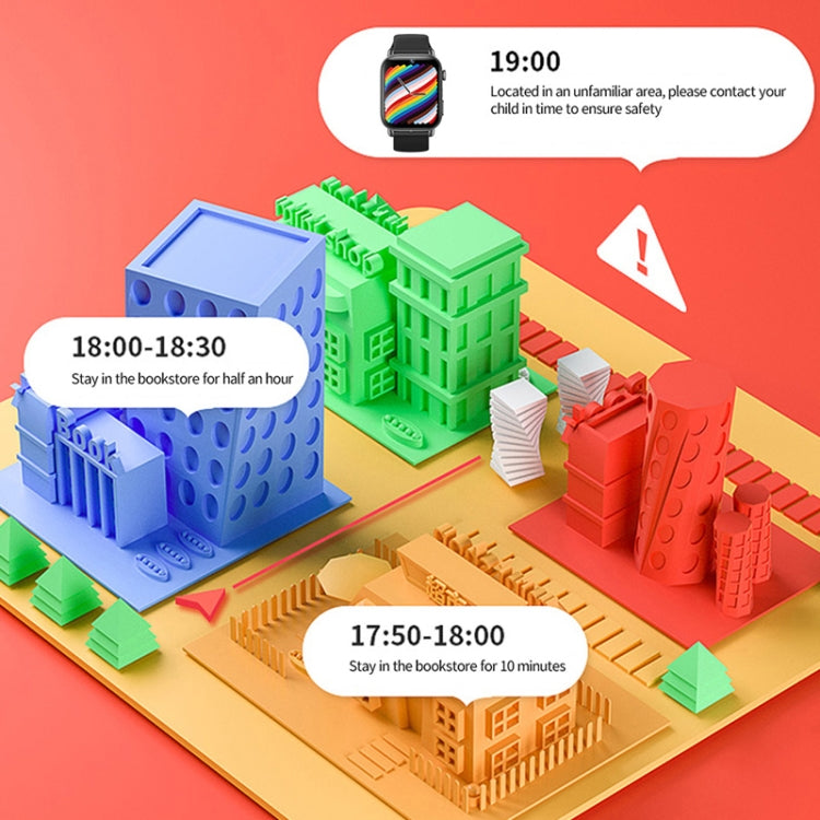 UNIWA X1S 1.9 inch IP67 Waterproof 4G Android 8.1 Dual Cameras Smart Watch Support Temperature Measurement, Specification:2G+16G(White) - Android Watch by UNIWA | Online Shopping South Africa | PMC TechLife