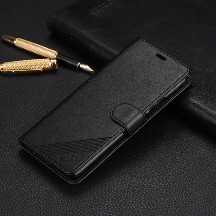 For Huawei Mate 20 Pro AZNS Sheepskin Texture Horizontal Flip Leather Case with Holder & Card Slots & Wallet(Black) - Huawei Cases by AZNS | Online Shopping South Africa | PMC TechLife | Buy Now Pay Later Mobicred