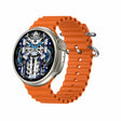 Z78 Ultra 1.52 inch Round Screen HD Smart Watch Supports Heart Rate/Blood Oxygen Monitoring(Orange) - Smart Watches by PMC TechLife | Online Shopping South Africa | PMC TechLife