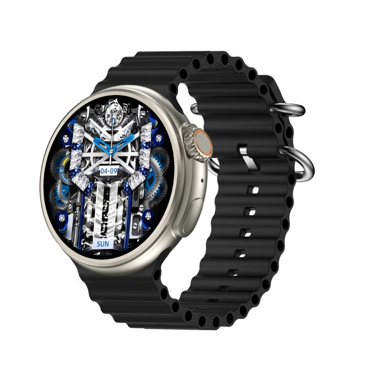 Z78 Ultra 1.52 inch Round Screen HD Smart Watch Supports Heart Rate/Blood Oxygen Monitoring(Black) - Smart Watches by PMC TechLife | Online Shopping South Africa | PMC TechLife