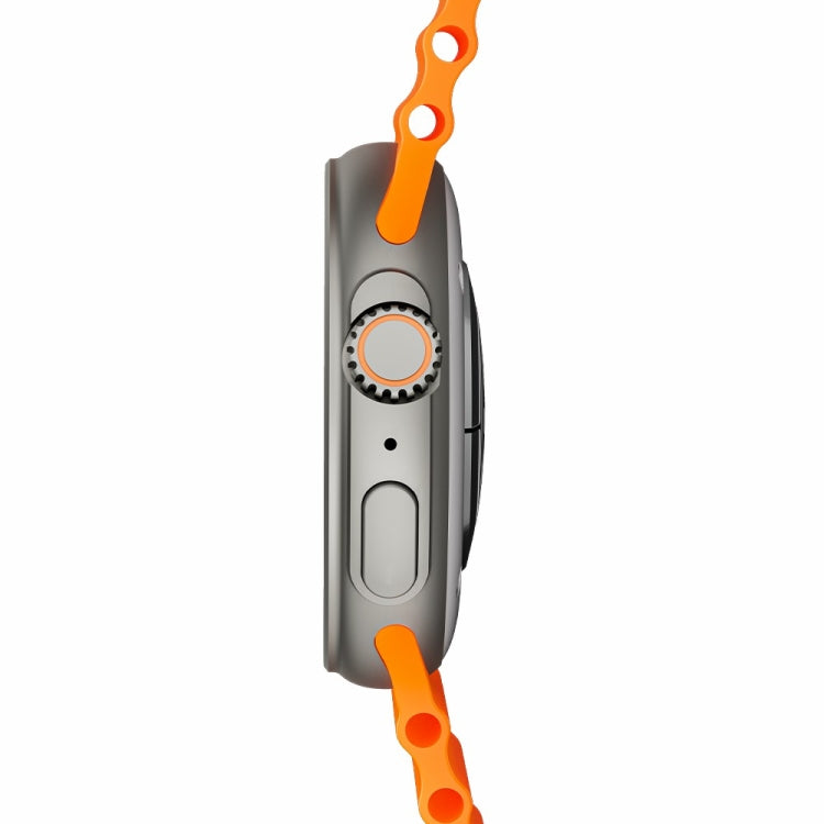 V3 Ultra Max 1.6 inch TFT Round Screen Smart Watch Supports Voice Calls/Blood Oxygen Monitoring(Orange)