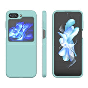 For Samsung Galaxy Z Flip5 Silicone Skin Feel Folding Phone Case(Pink)