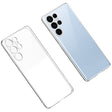 For Samsung Galaxy S23 Ultra 5G SULADA Shockproof Plating TPU Transparent Phone Case(Silver) - free shipping - PMC TechLife - Order now!