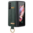 For Samsung Galaxy Z Fold5 SULADA PC + Leather Texture Skin Feel Shockproof Phone Case(Green) - free shipping - PMC TechLife - Order now!