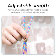 SULADA Multifunctional Universal Mobile Phone Love Lanyard(Black)
