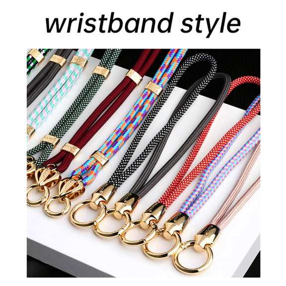 SULADA Multifunctional Universal Mobile Phone Wrist Lanyard(Red White)
